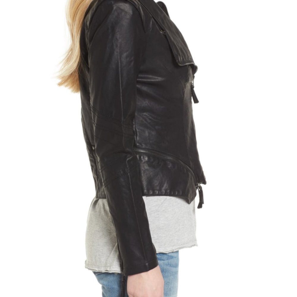 Faux Leather Jacket - Picture 4 of 7